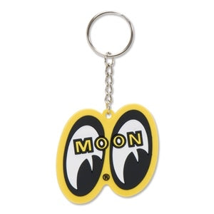 MOON Eyes Logo Key Ring - Yellow