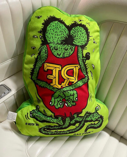 Rat Fink Die-Cut Cushion