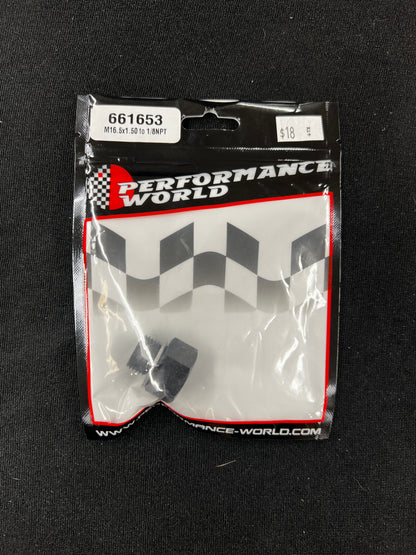 OIL PRESSURE SENDER ADAPTER FITTING. FITS LS LSX CHEVROLET.