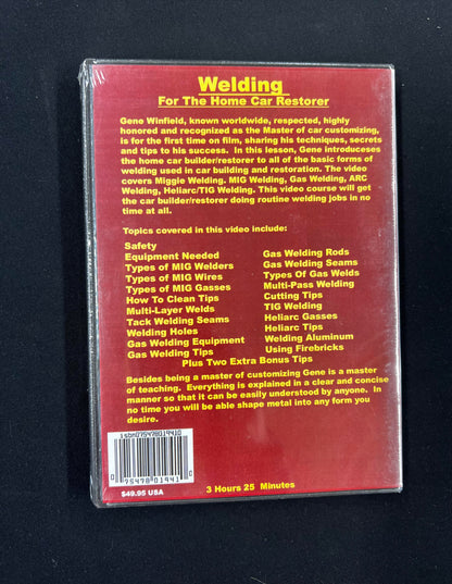 Gene Winfield Welding DVD