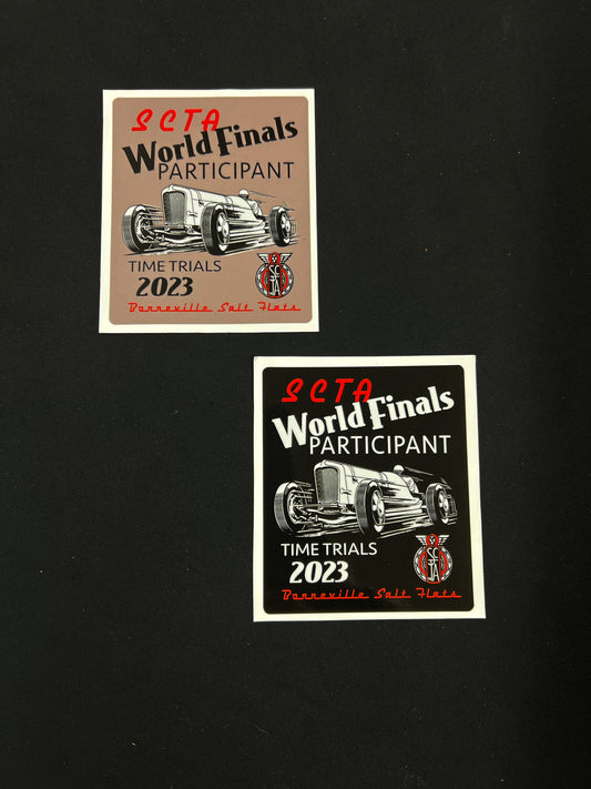 S.C.T.A World Finals Sticker