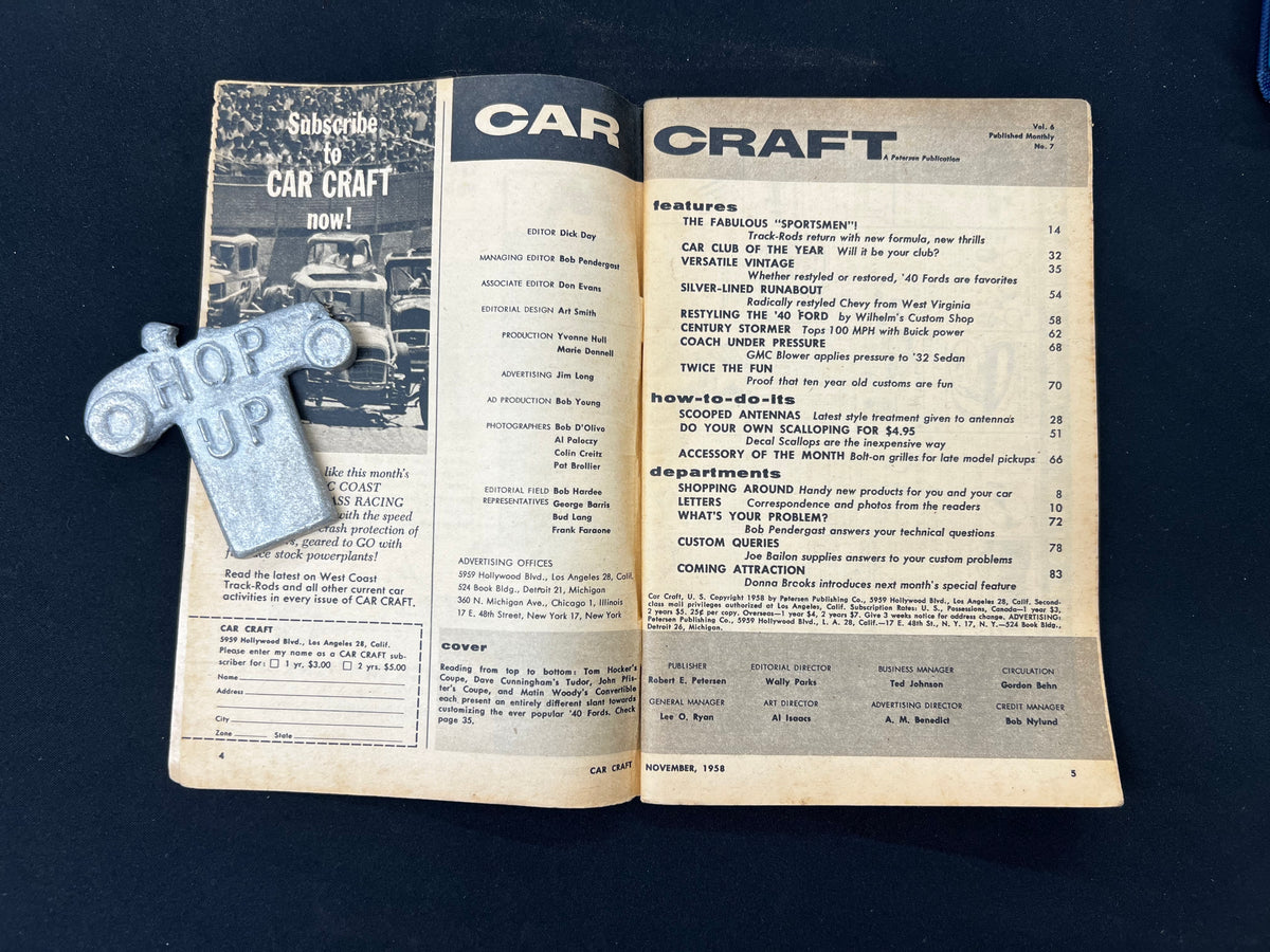 Car Craft November 1958
