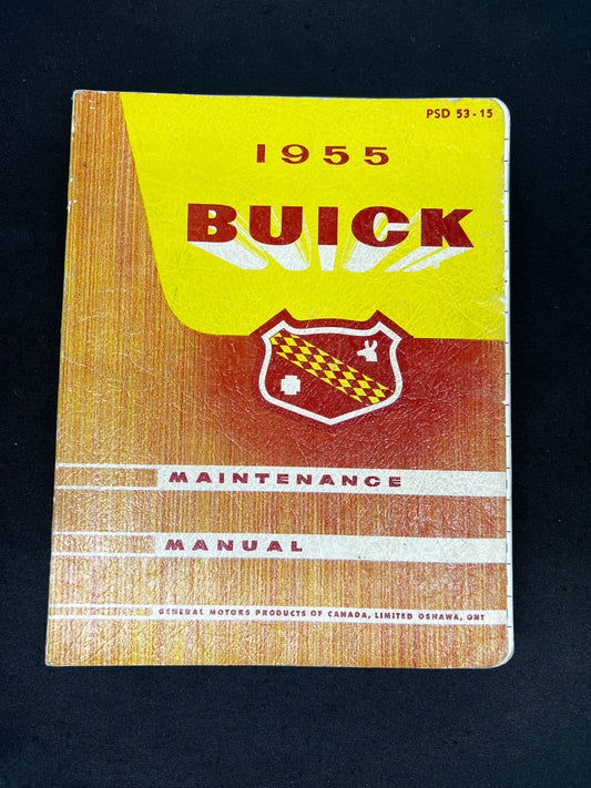 1955 Buick Maintenance Manual