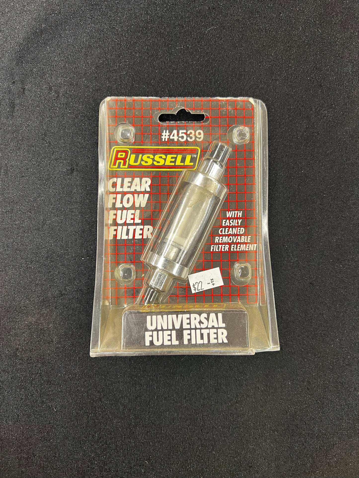 Russell Clear Flow Universal Fuel Filter #4539