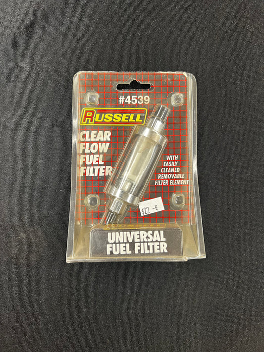 Russell Clear Flow Universal Fuel Filter #4539