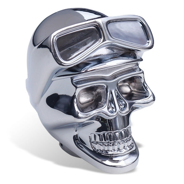 Chrome Skull with Goggle Shift Knob