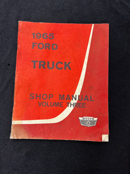 1965 Ford Truck Shop Manual Volume Two *ORIGINAL*