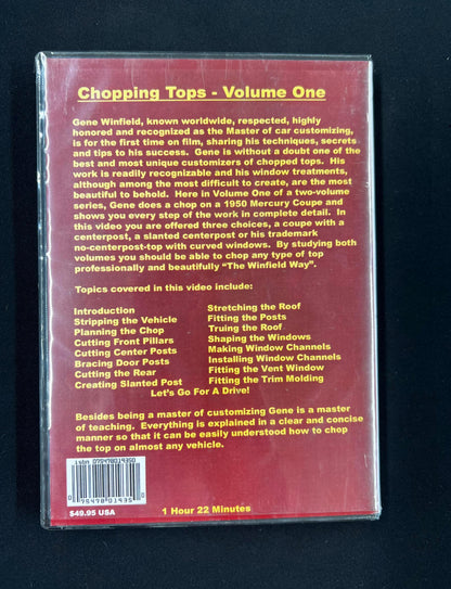 Gene Winfield Chopping Tops DVD