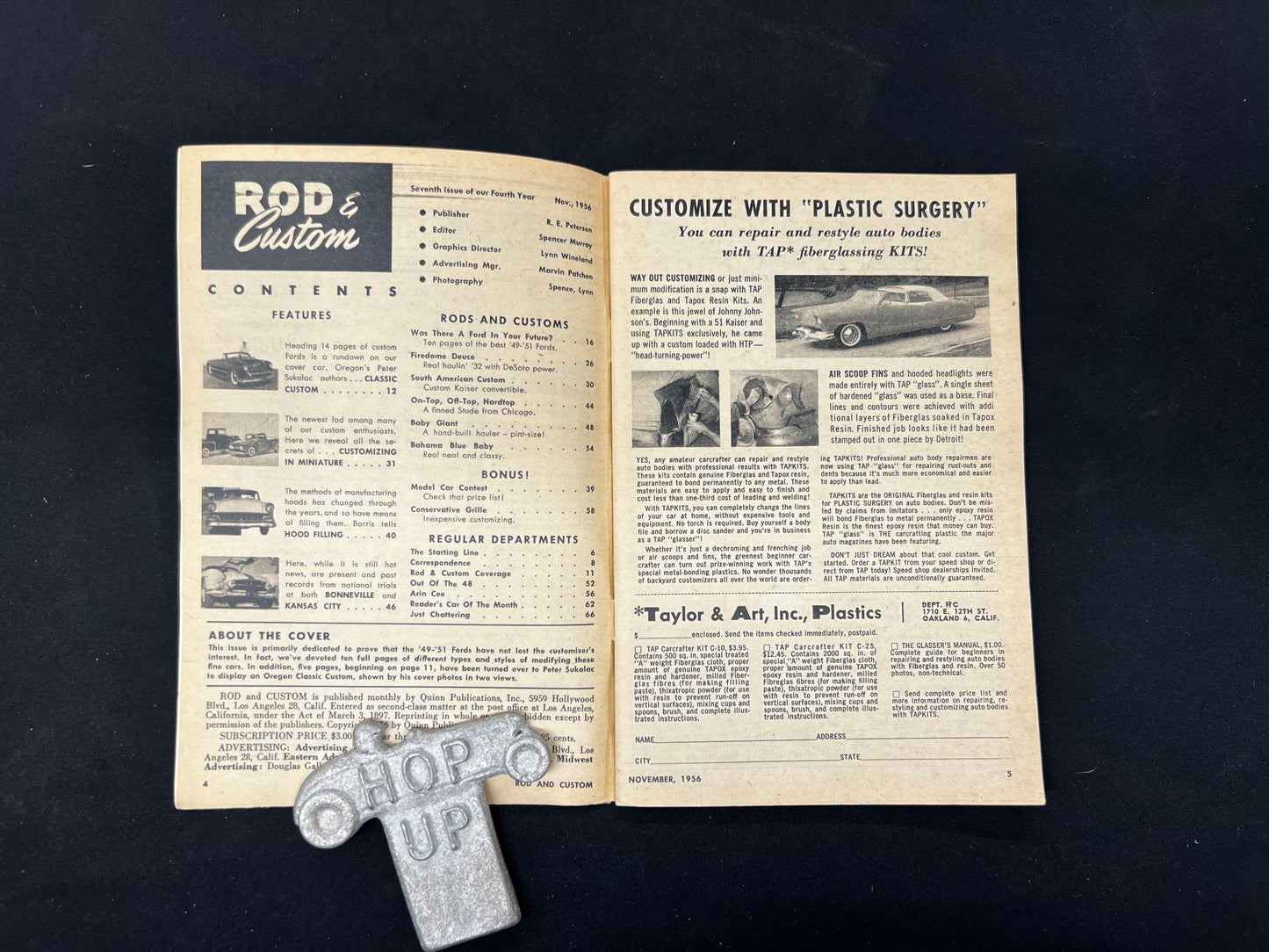 Rod & Custom Magazine November 1956