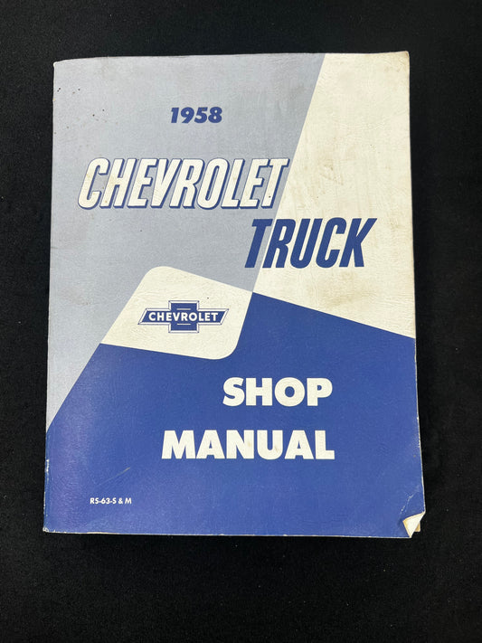 Original 1958 Chevrolet Truck Repair Shop & Service Manual *ORIGINAL*