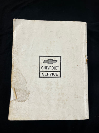 Original 1990 Corvette Repair Shop Manual