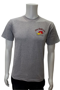 Clay Smith Mr. Horsepower Traditonal Design T-Shirt - Heather Grey