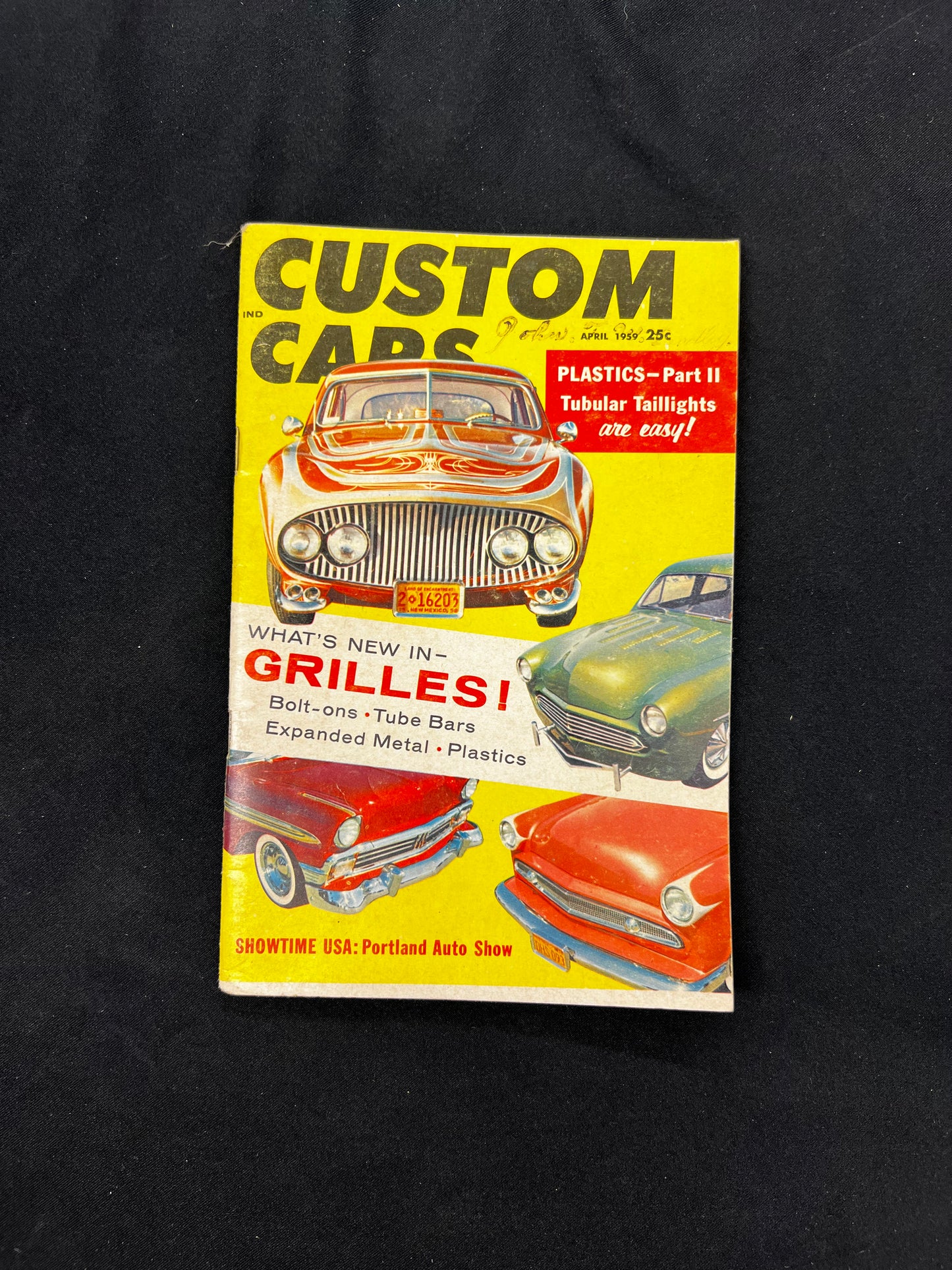 Custom Cars Magazine April 1959