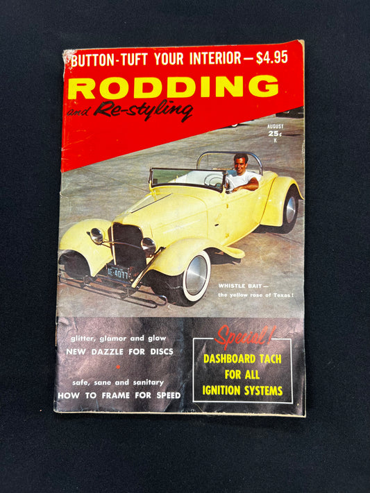 Rodding and Re-styling Magazine August 1959