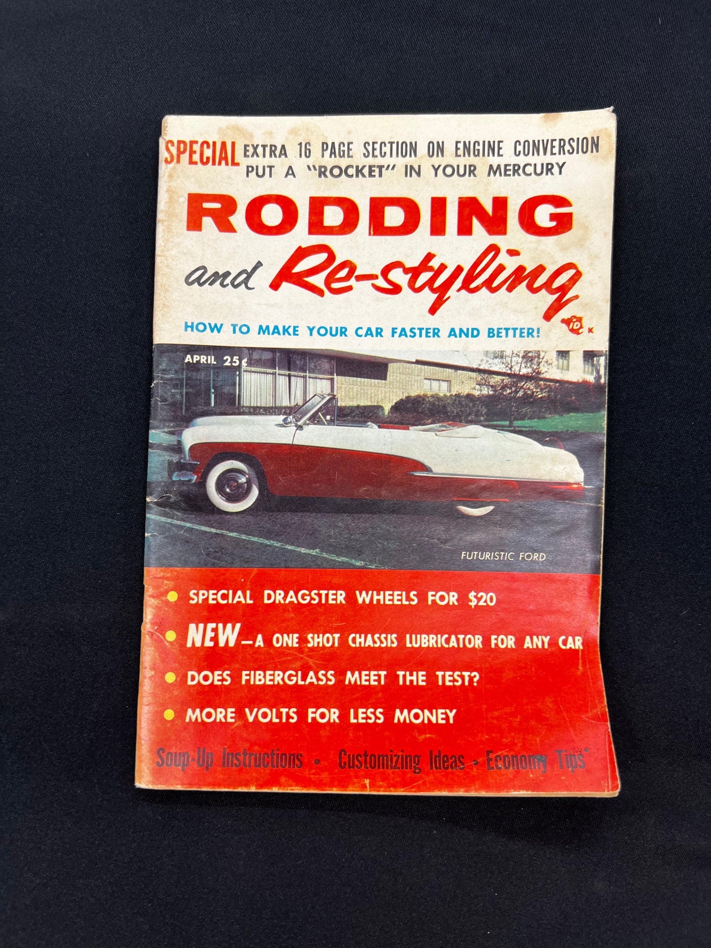 Rodding and Re-styling Magazine April 1956
