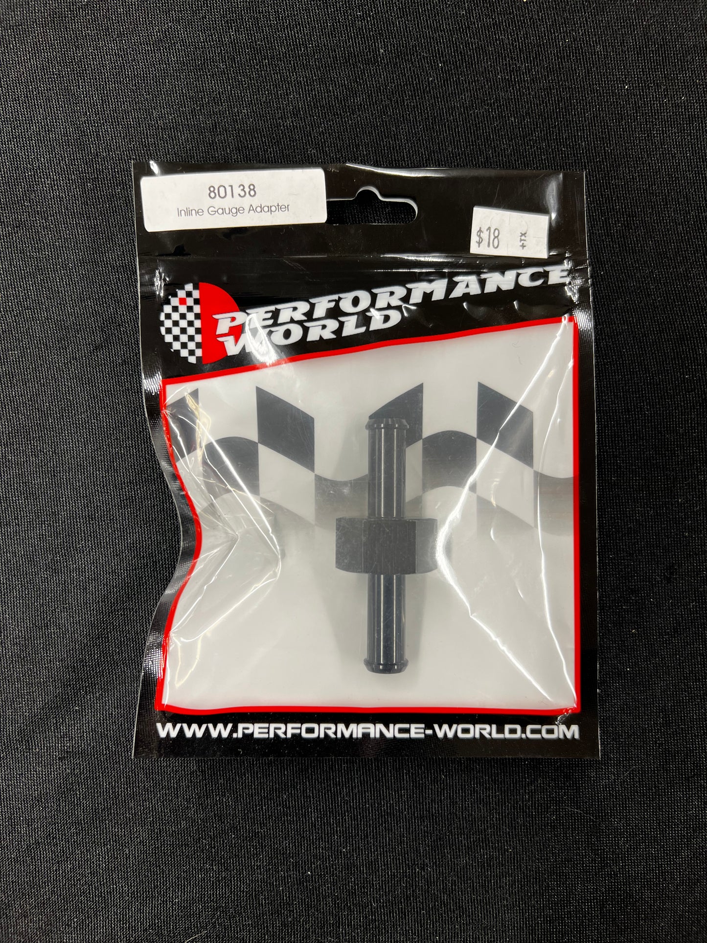 3/8" INLINE FUEL PRESSURE ADAPTER FOR 1/8" NPT