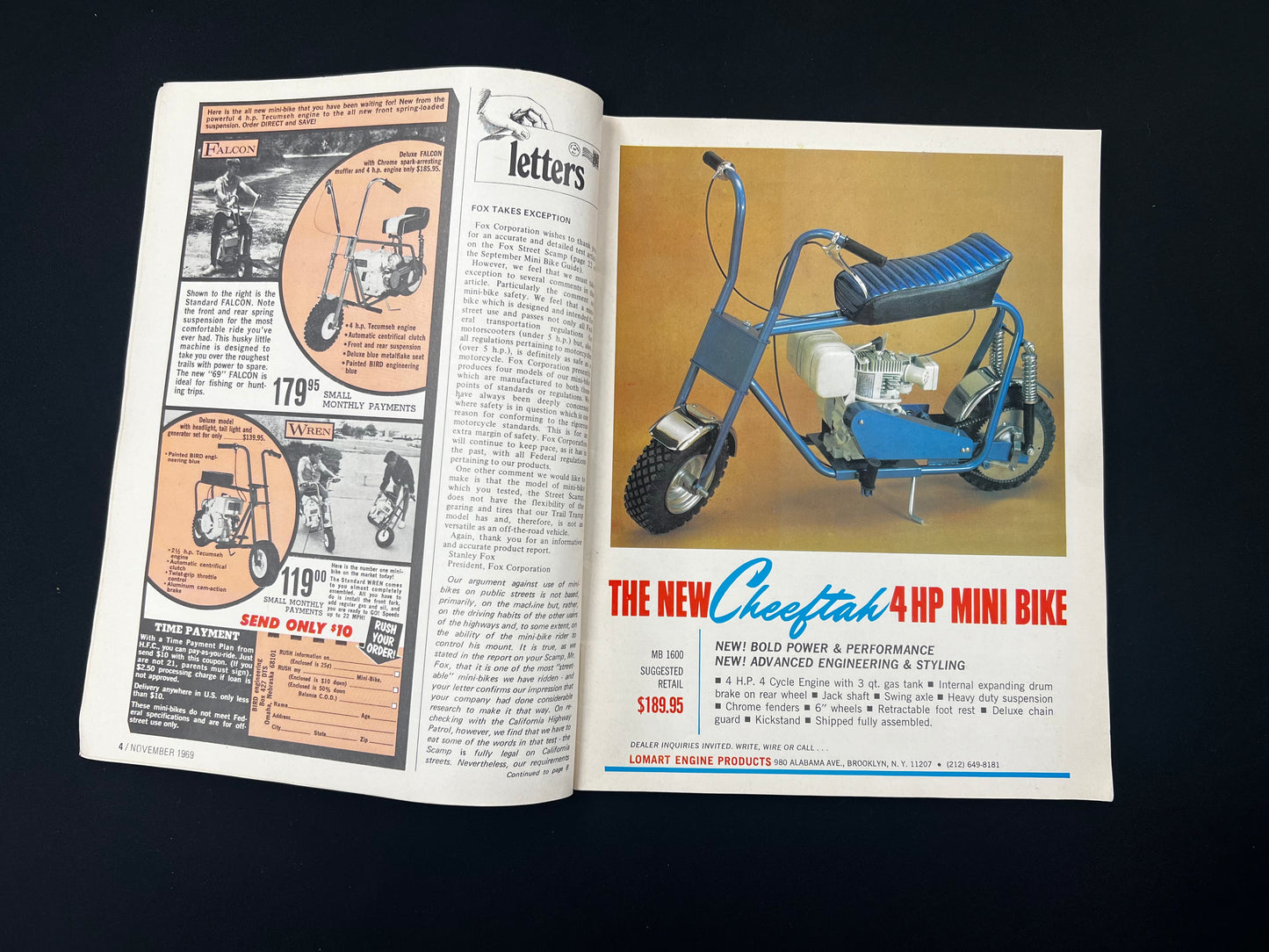 Mini Bike Guide November 1969