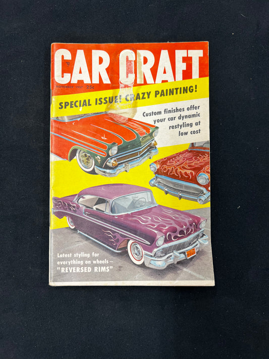 Car Craft Magazine November 1957