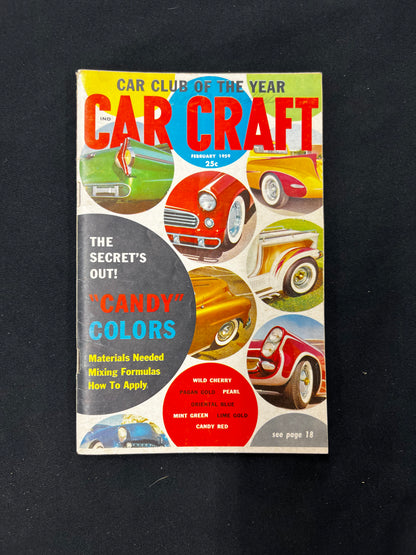 Car Craft Magazine February 1959