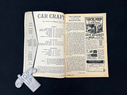 Car Craft Magazine September 1956