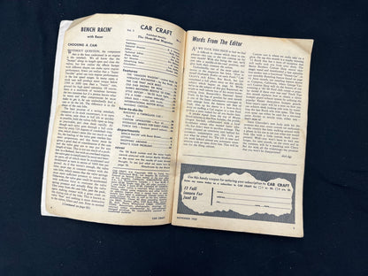 Car Craft Magazine November 1955