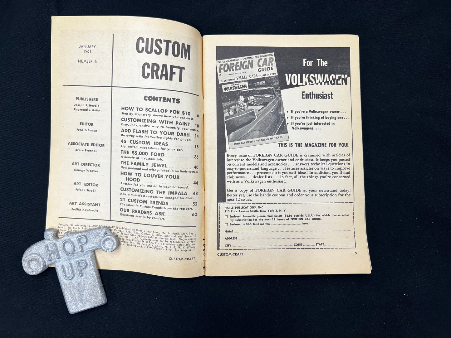 Custom Craft Magazine January 1961
