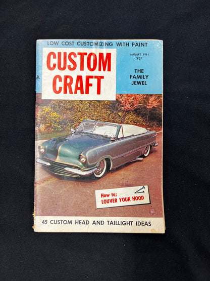 Custom Craft Magazine January 1961