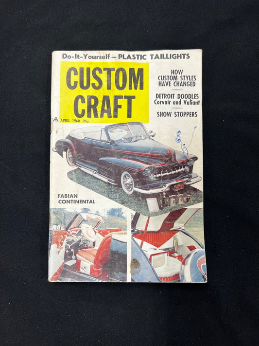 Custom Craft Magazine April 1960