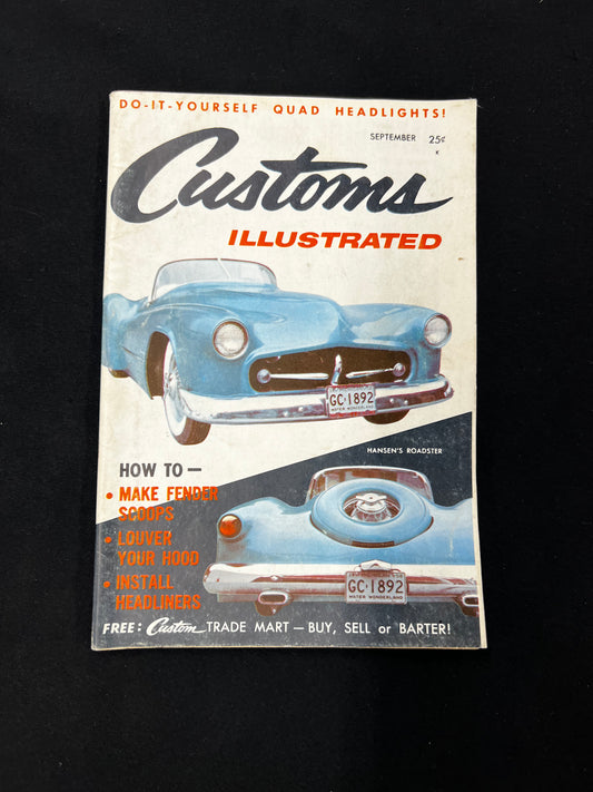 Custom Illustrated Magazine September 1958