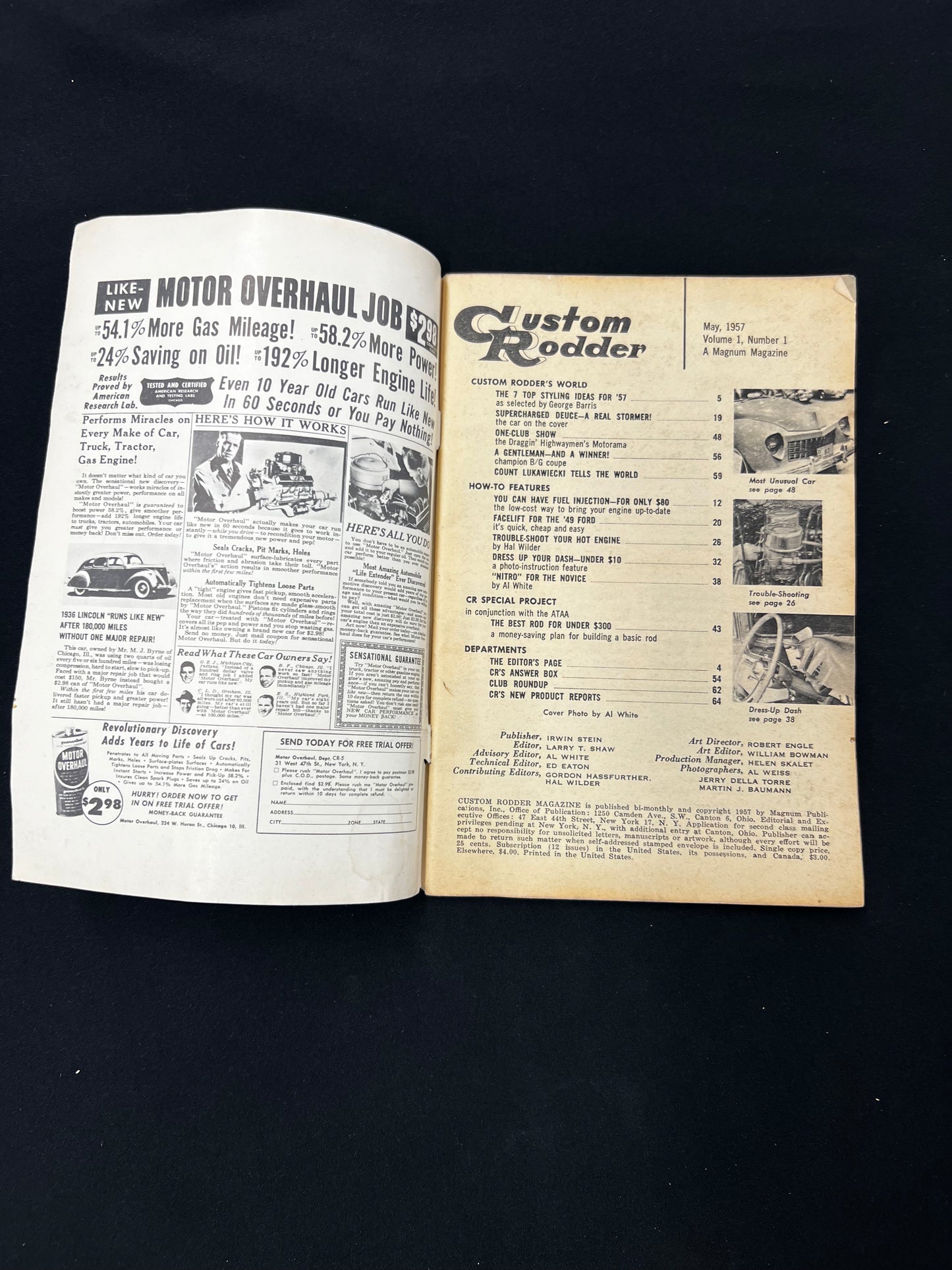 Customer Rodder Magazine May 1957