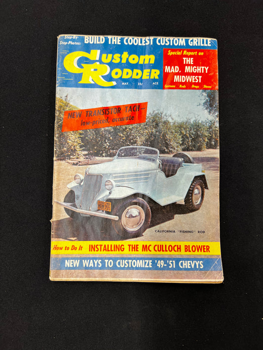 Custom Rodder Magazine May 1958