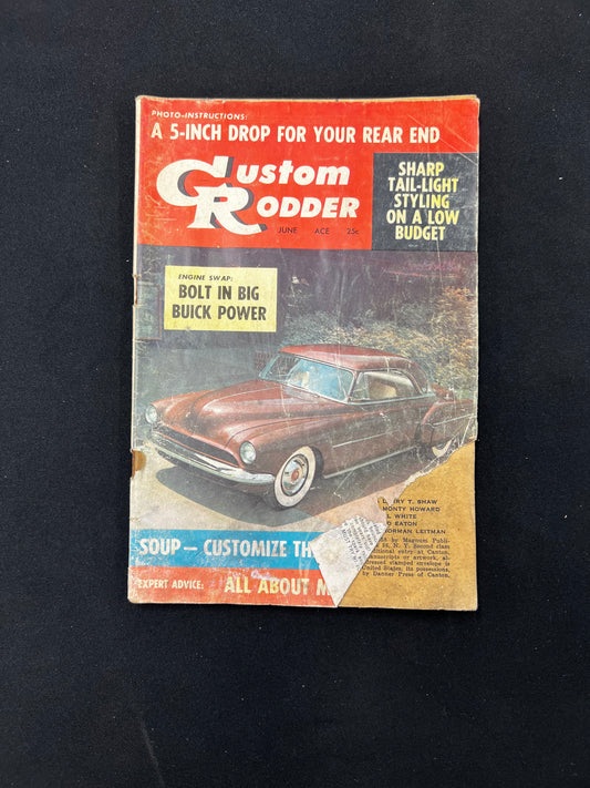 Custom Rodder Magazine June 1958