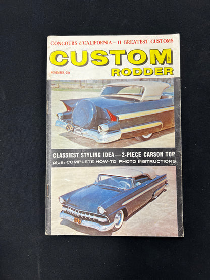 Custom Rodder Magazine - NOVEMBER 1959