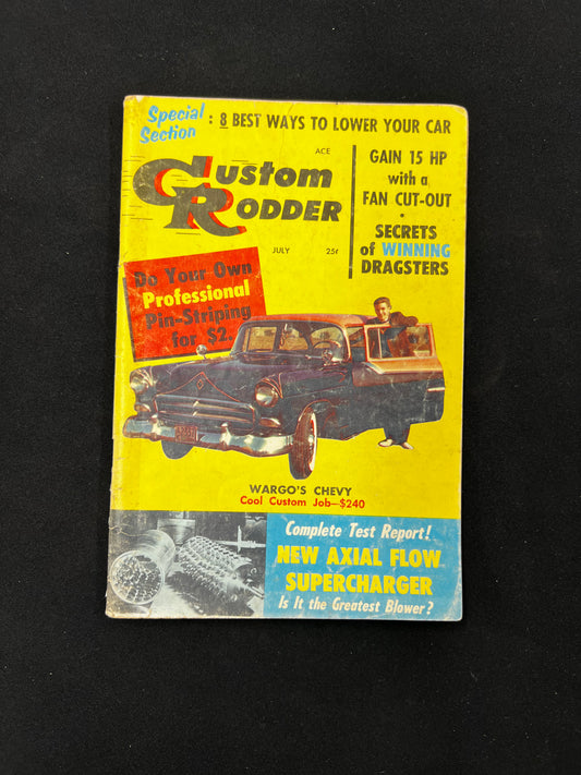 Custom Rodder Magazine July 1957