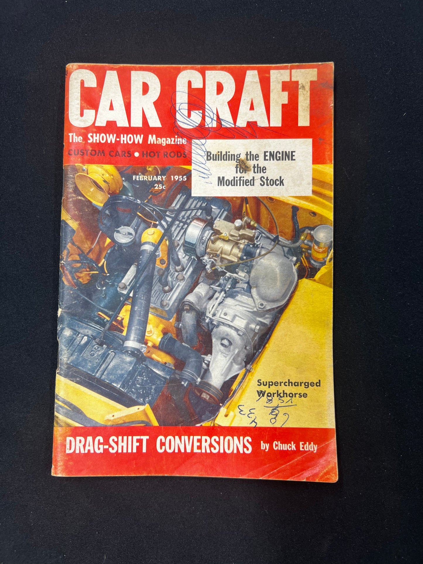 Car Craft Magazine February 1955