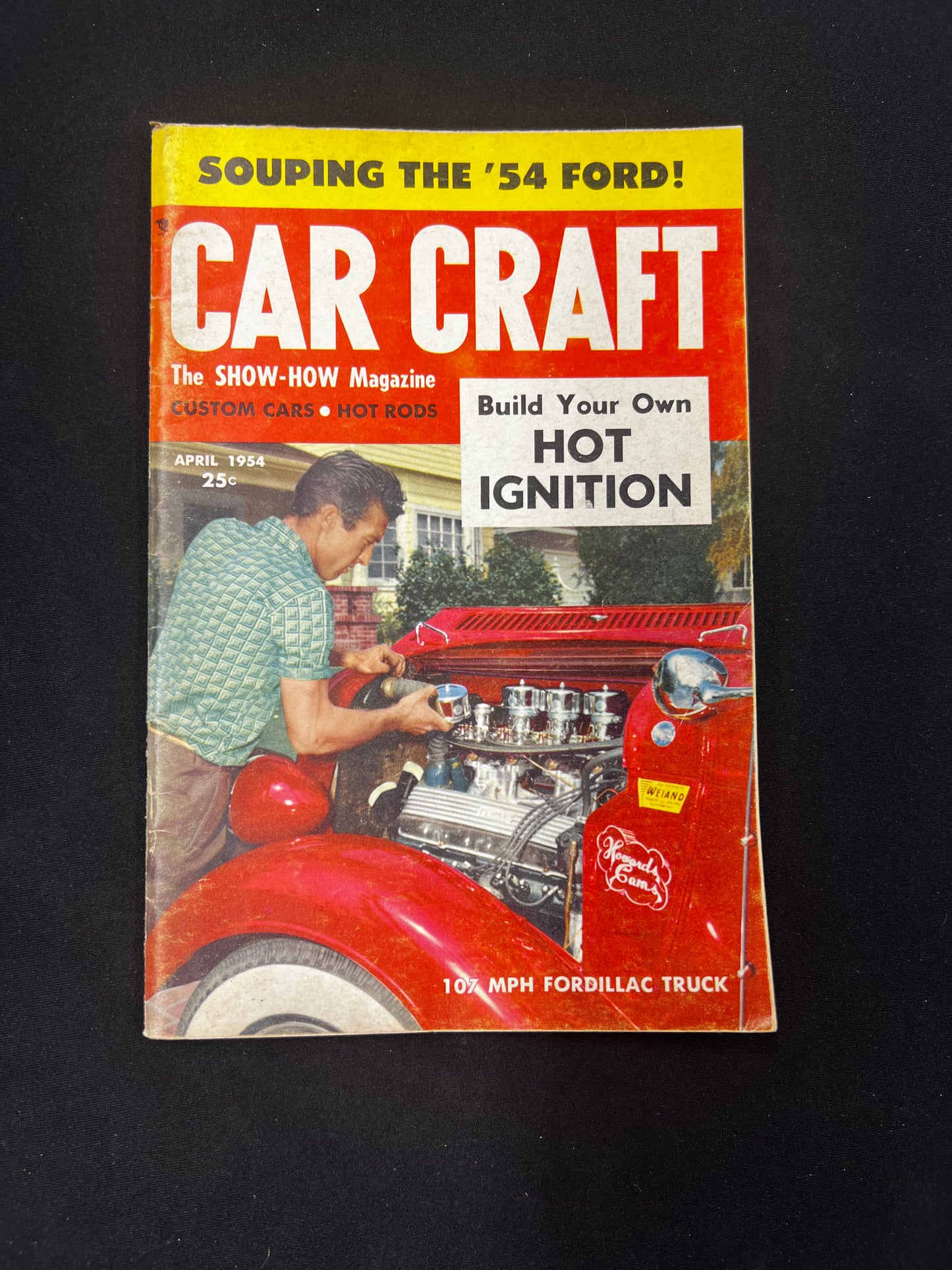 Car Craft Magazine April 1954