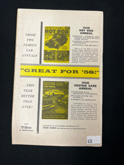 Custom Cars Magazine March 1958