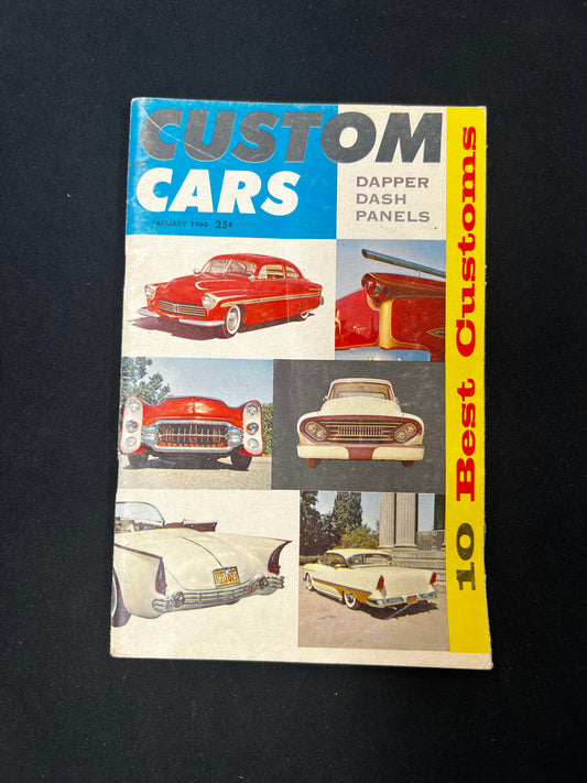 Custom Cars Magazine January 1960