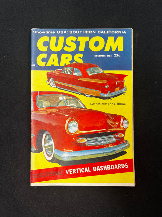 November 1958 Custom Cars Magazine