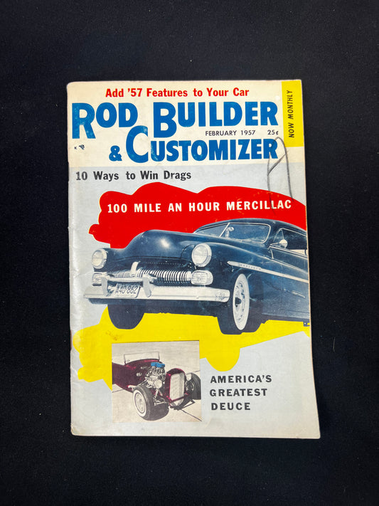 Rod Builder & Customizer February 1957