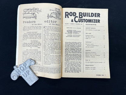 Rod Builder & Customizer Magazine December 1958