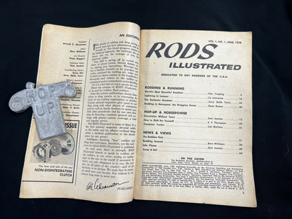 Rods Illustrated Magazine June 1958 Volume 1, Number 1