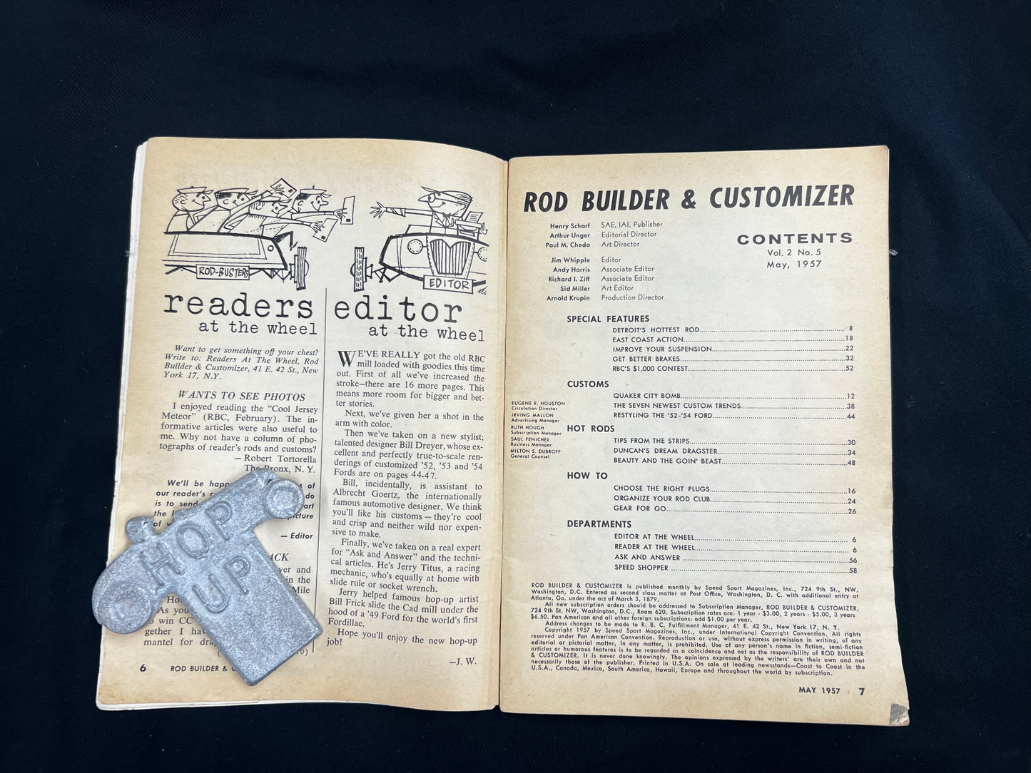 Rod Builder & Customizer Magazine May 1957