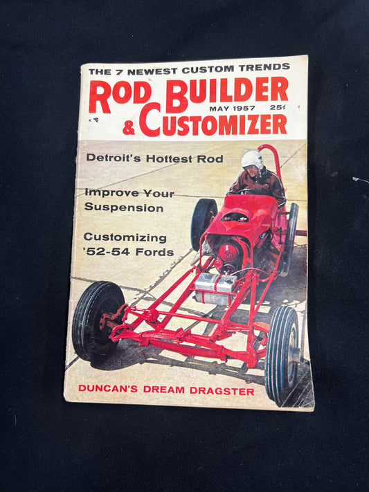 Rod Builder & Customizer Magazine May 1957