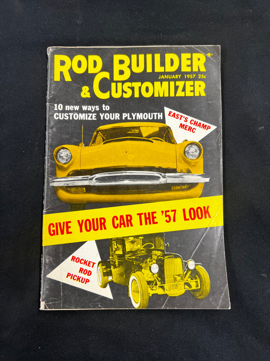 Rod Builder & Customizer January 1957