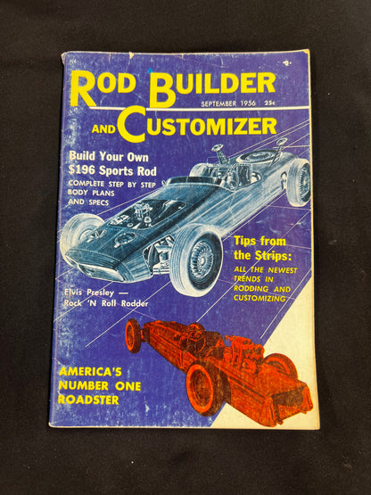 Rod Builder & Customizer Magazine September 1956