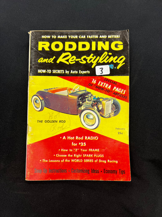 Rodding and Re-styling February 1956