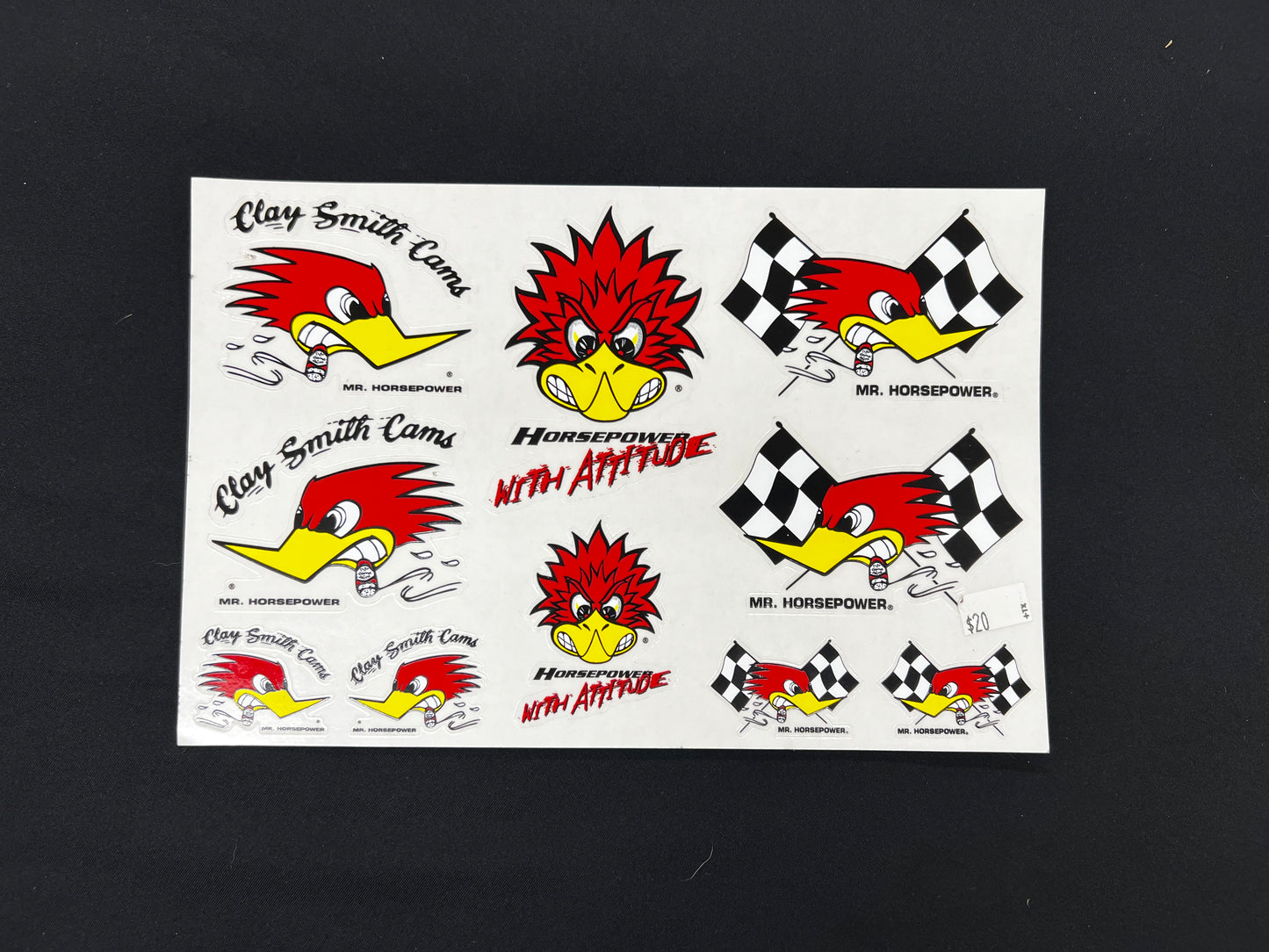 Assorted Clay Smith Sticker Sheet