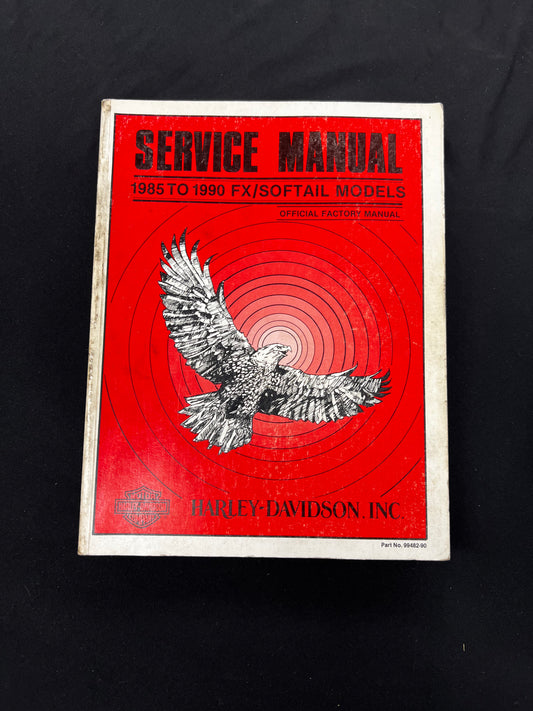 1985 to 1990 HARLEY DAVIDSON FX / SOFTAIL SERVICE MANUAL