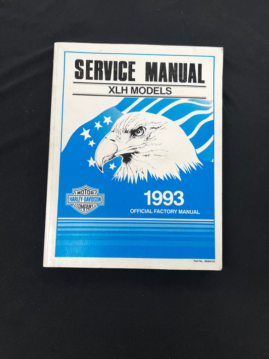 Harley Davidson XLH Service Manual 1993